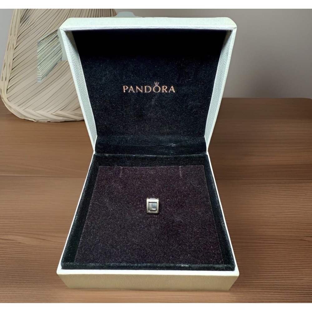 Pandora Retired ALE Sterling Silver 925 Alphabet Letter "L" - 790323L Charm Only